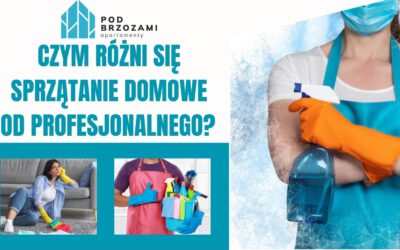 Czym różni się sprzątanie domowe od profesjonalnego? Poznaj różnice!