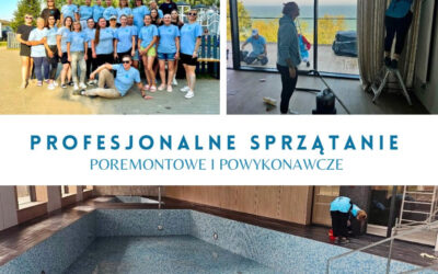 Profesjonalne sprzątanie poremontowe i powykonawcze